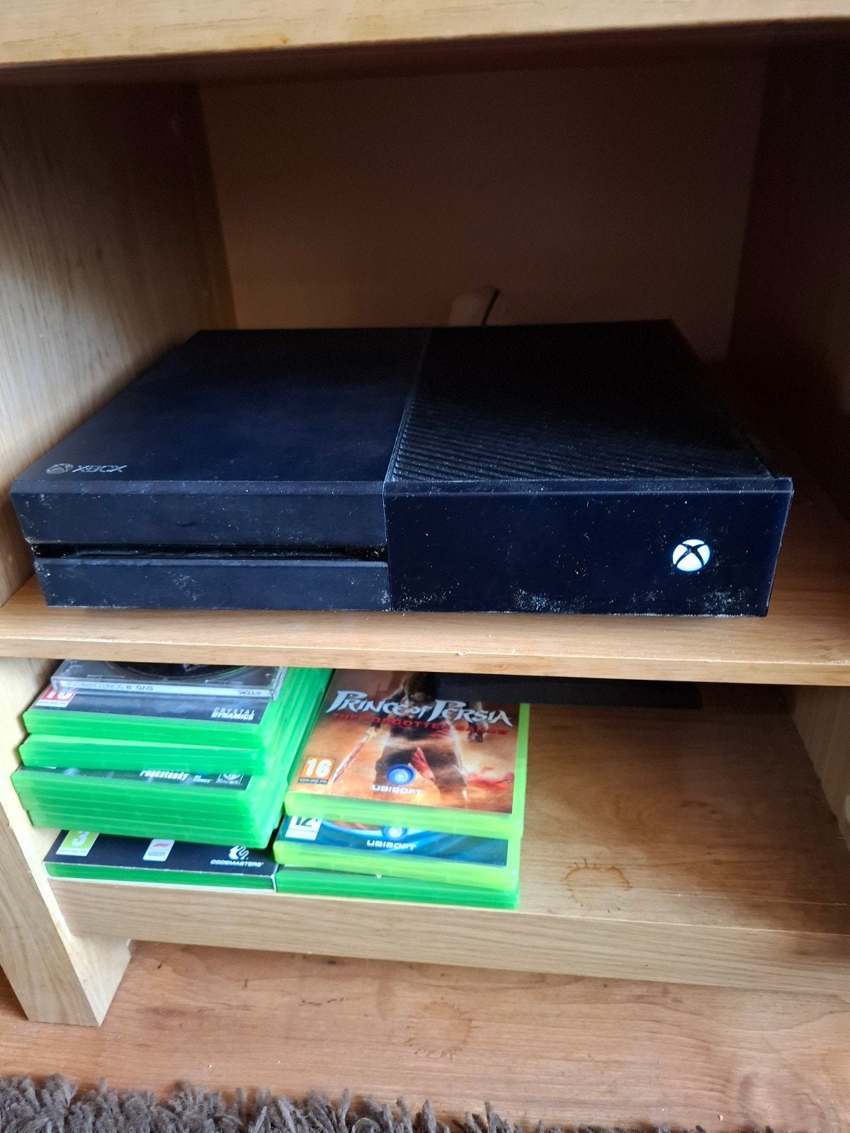 Xbox One 500 GB 12 spellen 1 controller, Spelcomputers en Games, Ophalen, 500 GB, Xbox One, Zo goed als nieuw