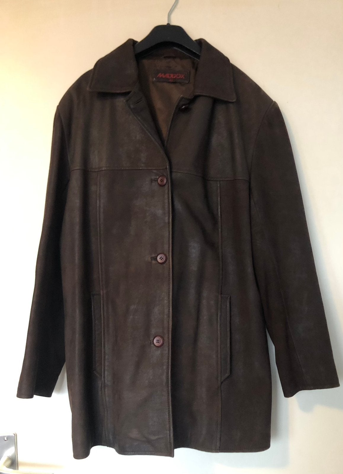 Suede damesjas, Kleding | Heren, Jassen | Winter, Ophalen, Zo goed als nieuw, Bruin