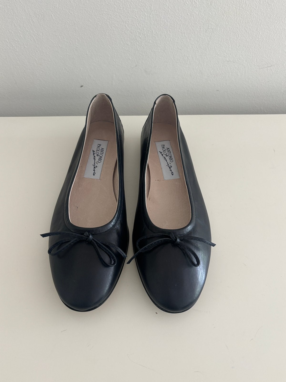 Antonio Paolo, donkerblauw leren ballerina maat 37 NIEUW, Nieuw, Ballerina's, Verzenden, Blauw