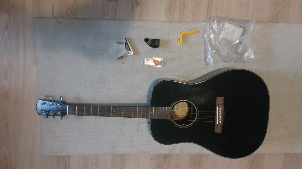 fender CD-60 westerngitaar, Ophalen, Zo goed als nieuw, Western- of Steelstringgitaar