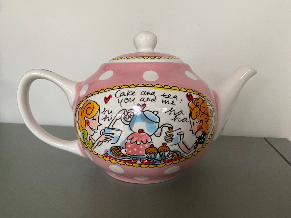 Blond theepot, Ophalen, Zo goed als nieuw, Aardewerk, Blond Amsterdam
