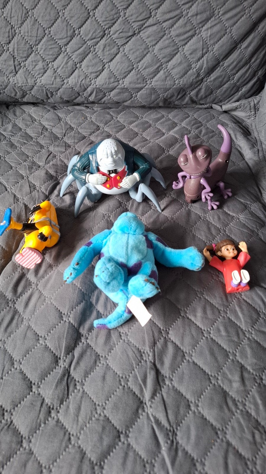 Monsters en Co. figuren set - Disney Pixar, Ophalen of Verzenden, Overige figuren, Gebruikt, Beeldje of Figuurtje
