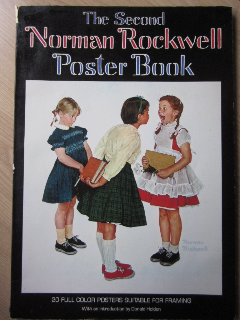 The Second Norman Rockwell Poster Book, Ophalen of Verzenden, Gelezen, Schilder- en Tekenkunst