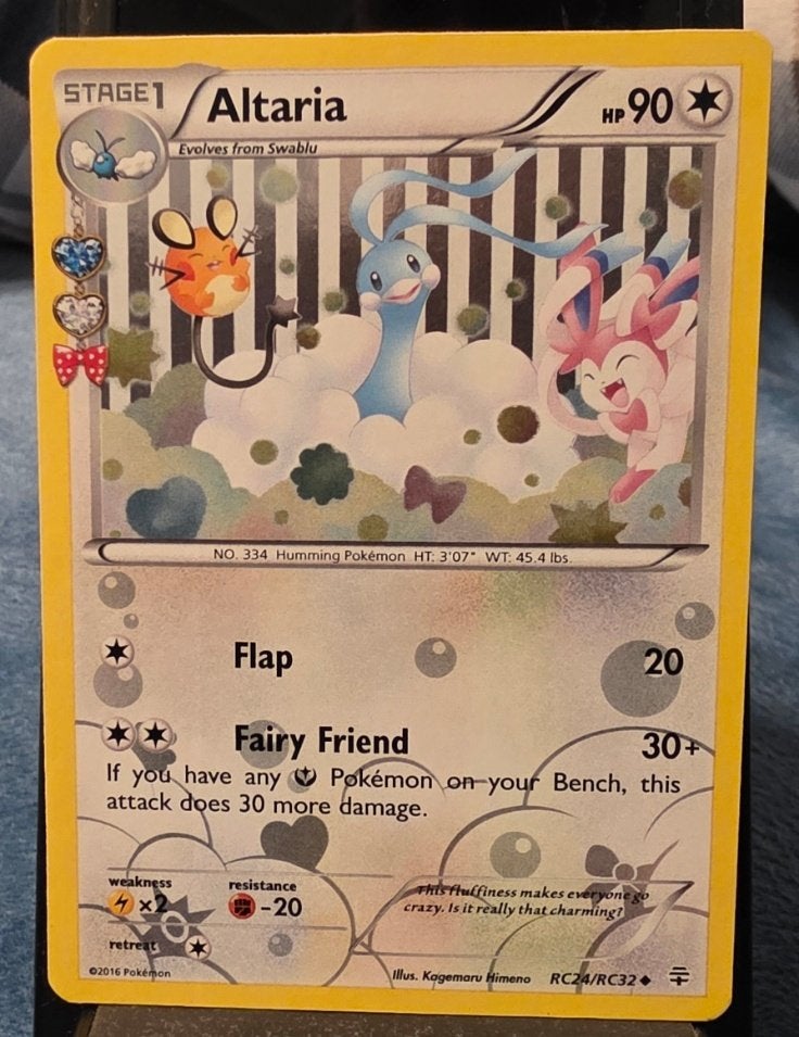 Altaria RC24/RC32 Holo - Generations - Near Mint, Ophalen of Verzenden, Zo goed als nieuw, Losse kaart