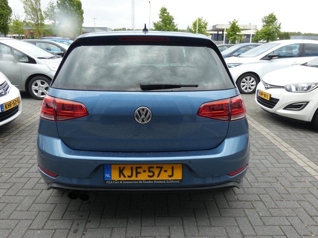 Volkswagen Golf Variant 1.4 TSI Highline, Auto's, Volkswagen, Euro 5, Zwart, 4 cilinders, Blauw