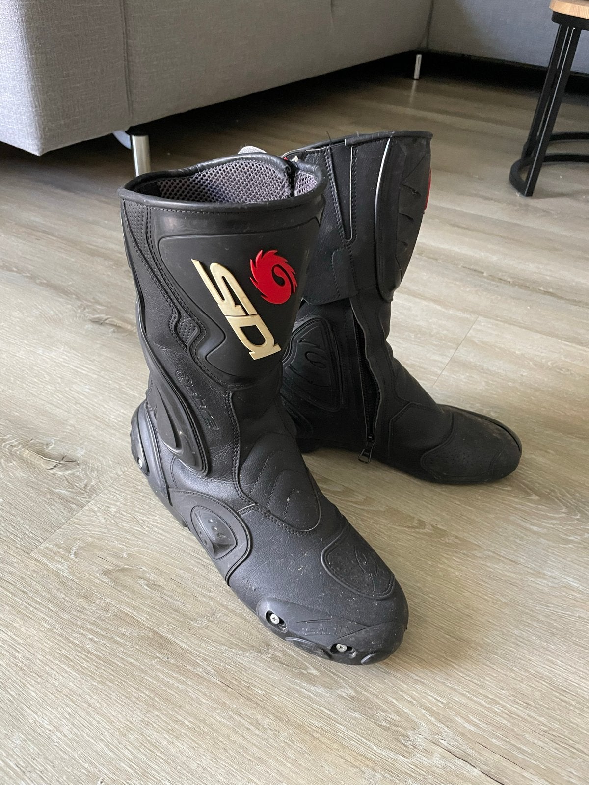 SIDI motorlaarzen maat 45/46, Motoren, Kleding | Motorkleding, Ophalen of Verzenden, Tweedehands, Heren, Laarzen