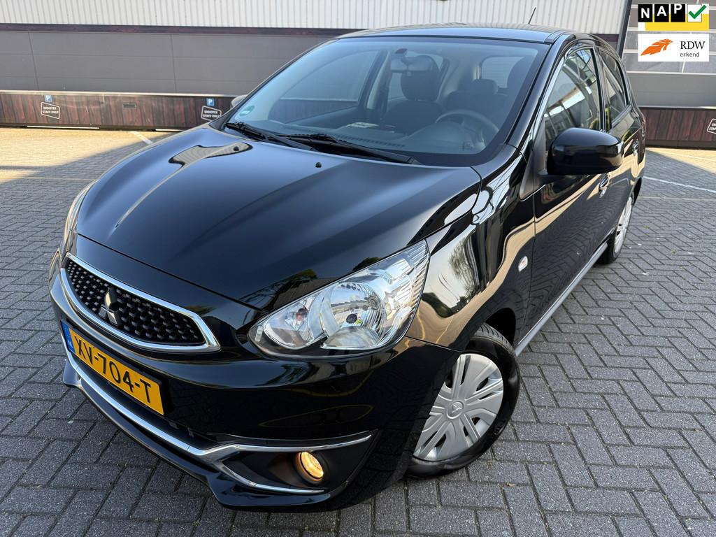 Mitsubishi Space Star 1.0 Cool+APK*NAP*AIRCO*ELKT-RAAM*C-D A, Voorwielaandrijving, Start-stop-systeem, Gebruikt, Euro 6