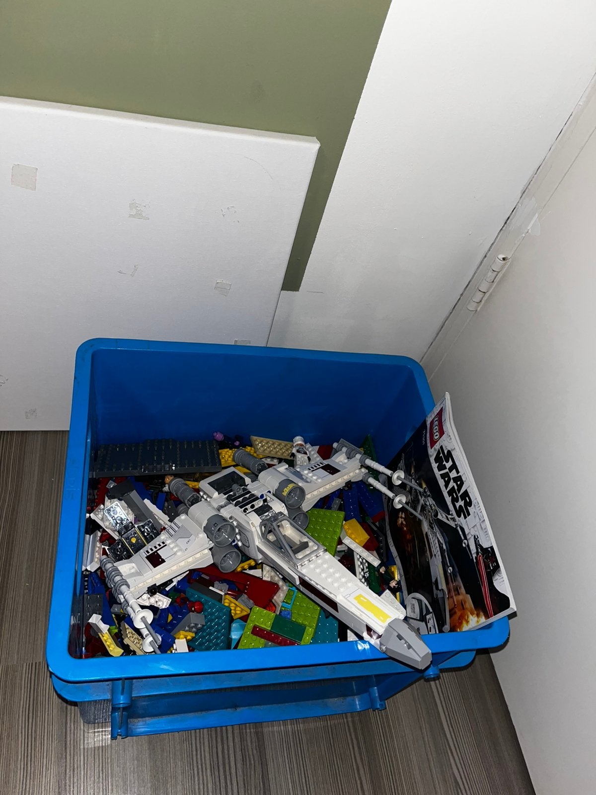 Bak lego met starwars enzovoort, Ophalen of Verzenden, Zo goed als nieuw