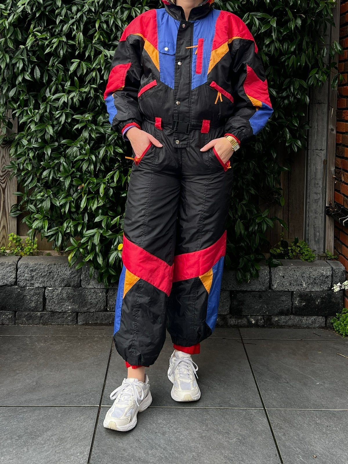 Vintage Retro Skipak (S), Kleding | Dames, Ophalen of Verzenden, Gedragen, Maat 36 (S), Pak