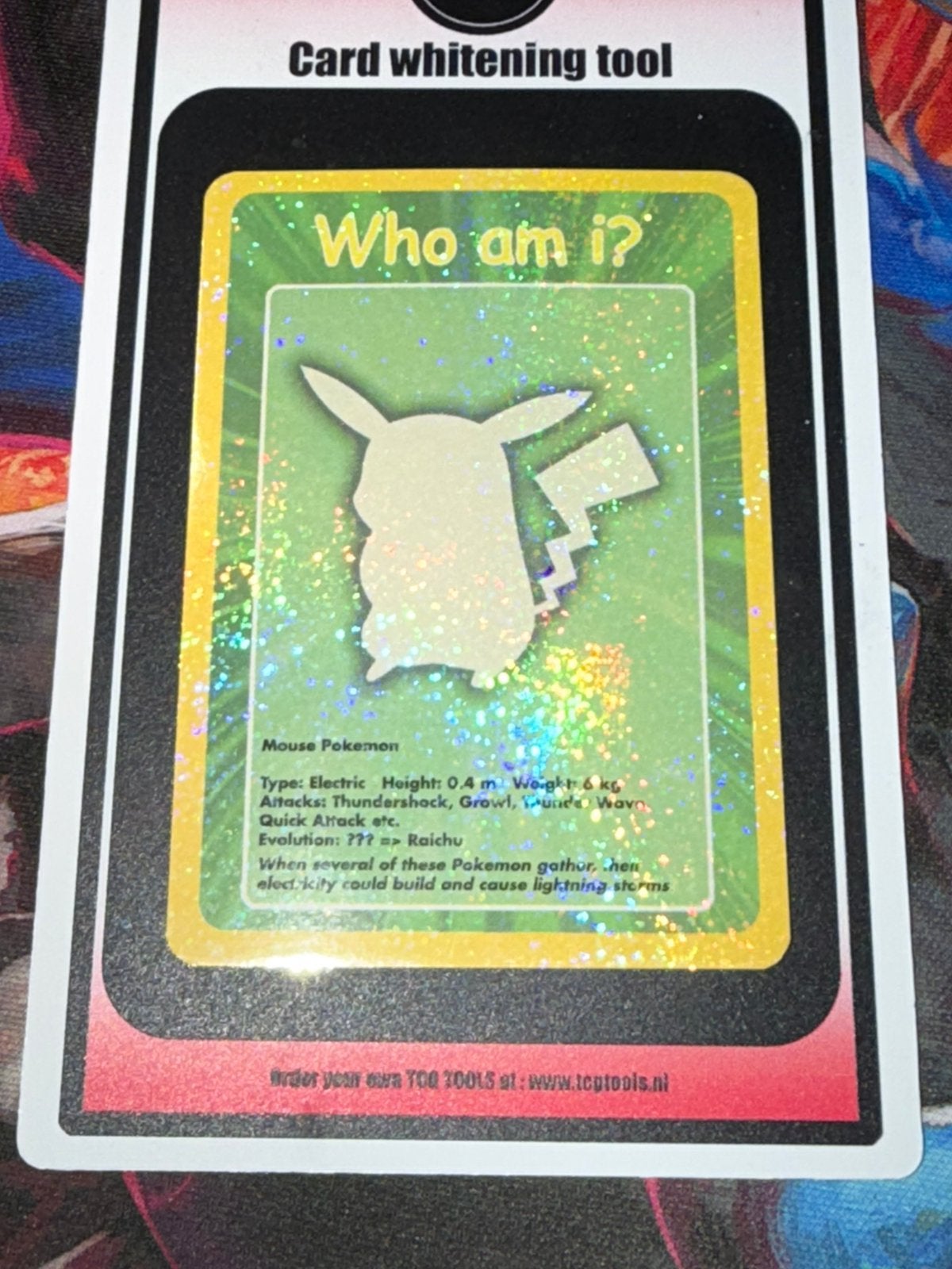 Funskool #025 Pikachu 2004 English Rare Who Am I?, Ophalen, Zo goed als nieuw