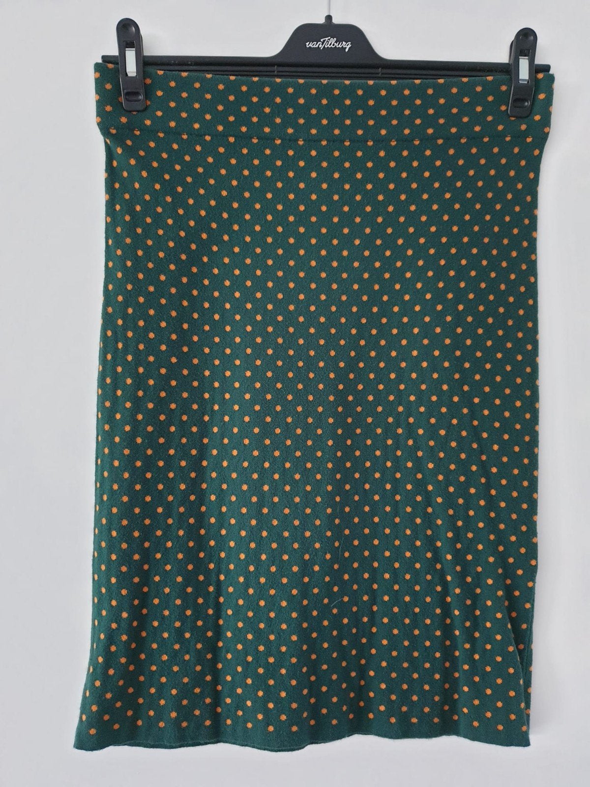 Groen, gebreid rokje van het merk Zilch maat M, Kleding | Dames, Maat 38/40 (M), Ophalen of Verzenden, Zo goed als nieuw, Knielengte