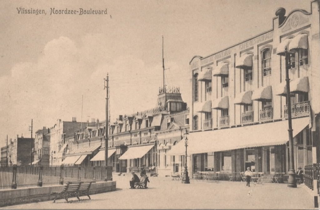 Vlissingen Noordzee-Boulevard, Verzenden, Voor 1920, Ongelopen, Zeeland