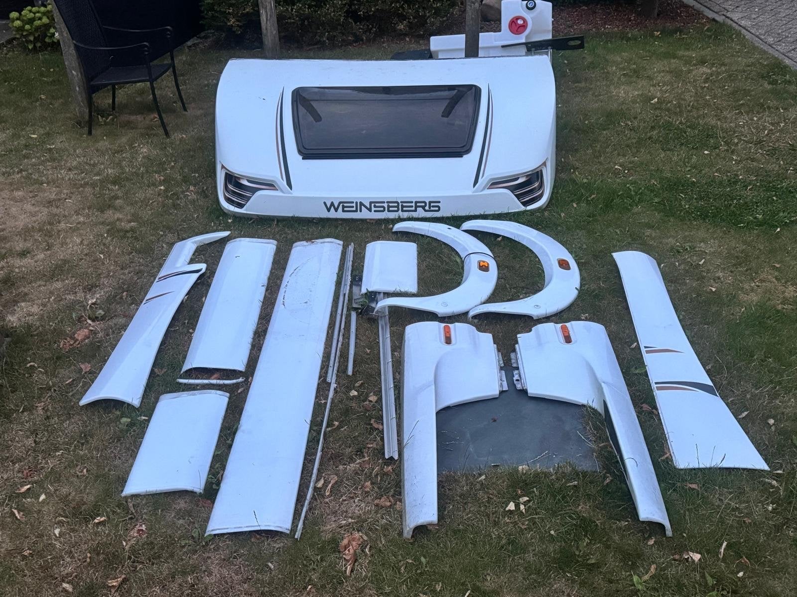 Weinsberg alkoof en dorpels voor camperombouw/reparatie, Ophalen, Gebruikt
