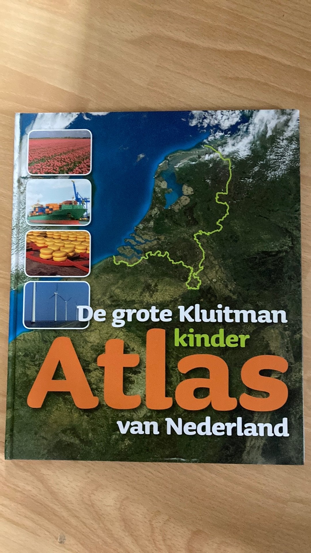 De grote Kluitman kinderatlas van Nederland, Ophalen of Verzenden, Nieuw, Non-fictie