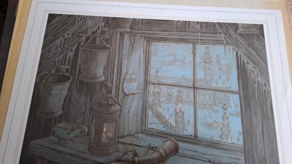 Haarlem stadhuis  anton pieck 25 bij 20 cm, Antiek en Kunst, Ophalen of Verzenden