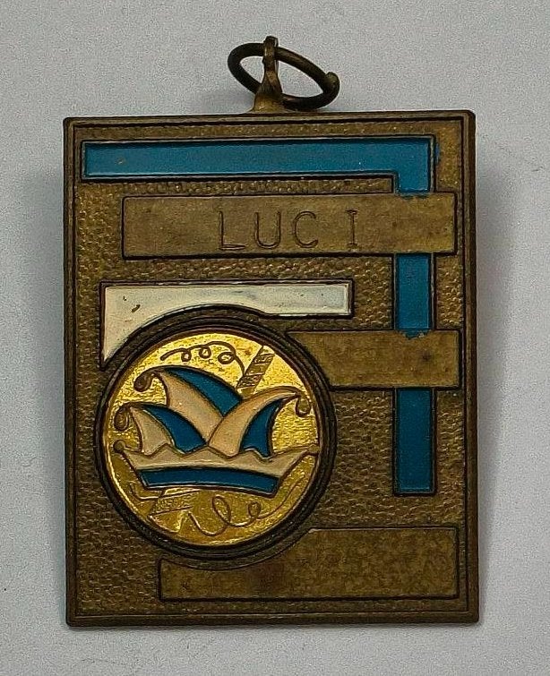 Carnavals medaille LUC 1, Ophalen of Verzenden, Overige materialen, Nederland