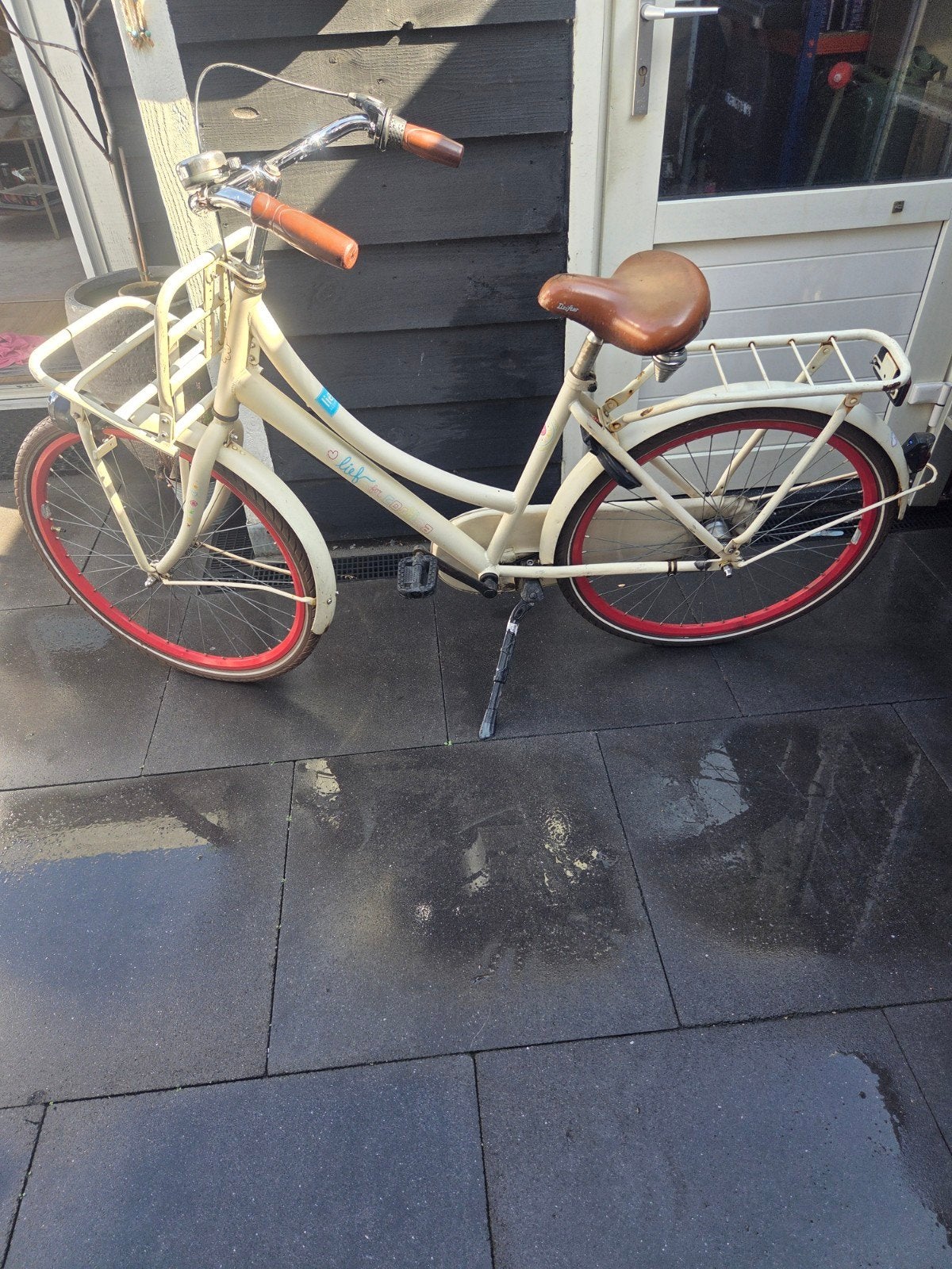 26 inch Cortina meisjesfiets met 3 versnellingen, Fietsen en Brommers, 26 inch of meer, Gebruikt, Versnellingen, Ophalen of Verzenden