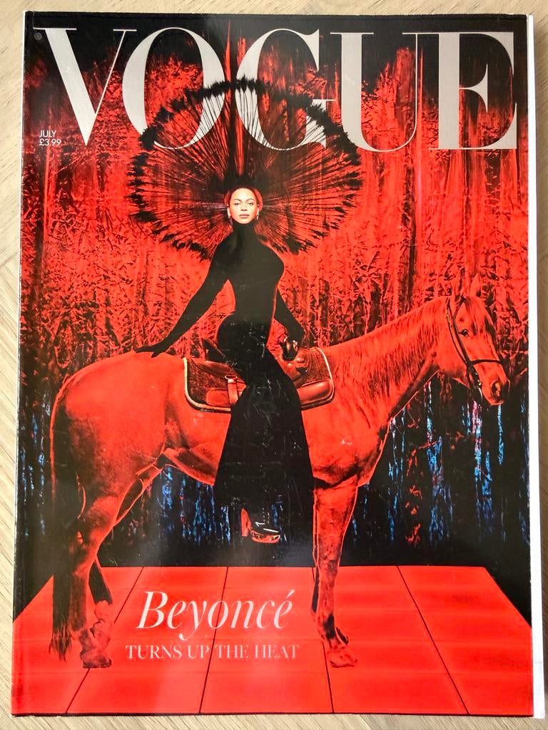 Vogue Magazine Juli 2022 - Beyoncé Renaissance Cover, Ophalen of Verzenden, Zo goed als nieuw, Glossy