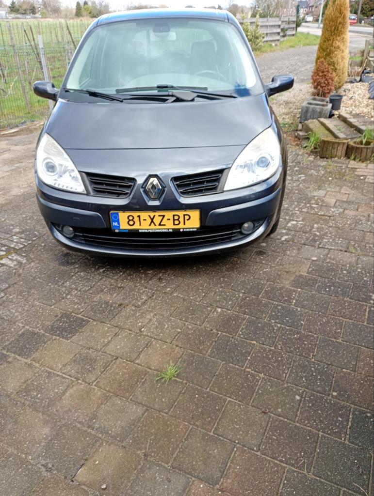Renault Scénic 1.6 16V 82KW 2007 Grijs, Auto's, Renault, Particulier, Scénic, Benzine, D, MPV, Handgeschakeld, Origineel Nederlands