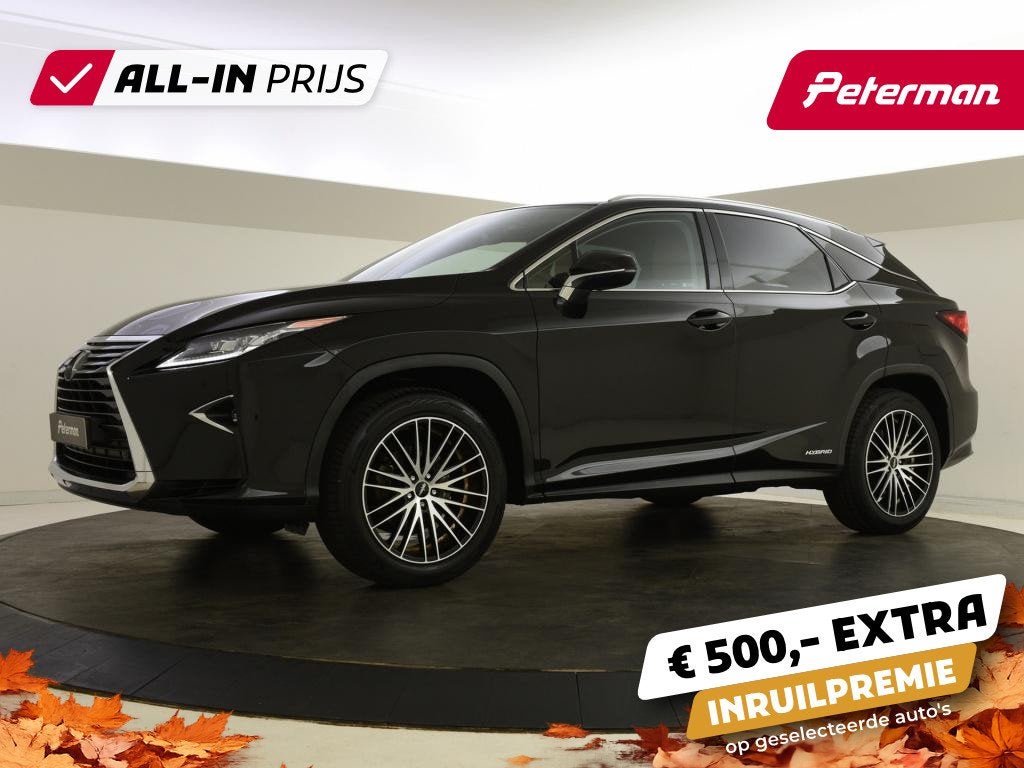 Lexus RX 450h 4WD | Trekhaak | 2000 kg trekgewicht, Auto's, Automaat, 12 maanden, Stof, Gebruikt