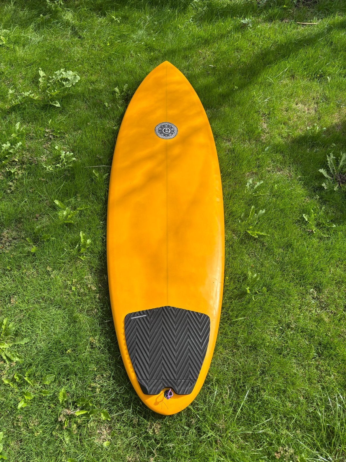 Scrambled Egg Shortboard - 5'10, Watersport en Boten, Golfsurfen, Ophalen of Verzenden, Zo goed als nieuw, Fish, Met vinnen