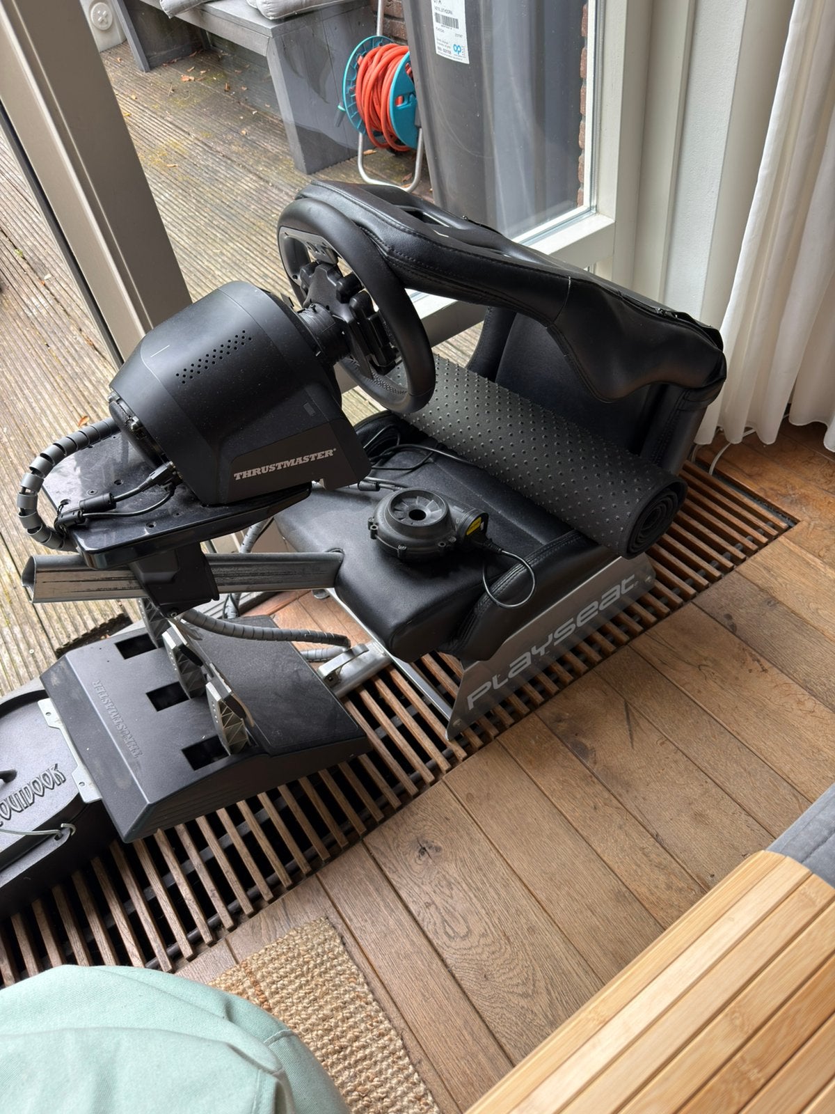 Playseat thrustmaster GT racestoel stuur, Ophalen, Zo goed als nieuw