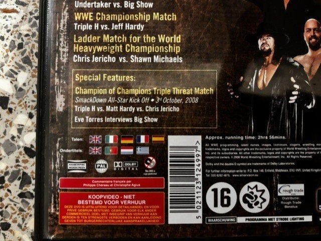 WWE No Mercy 2008, Engels, Nederlands, Overige typen, Ophalen of Verzenden
