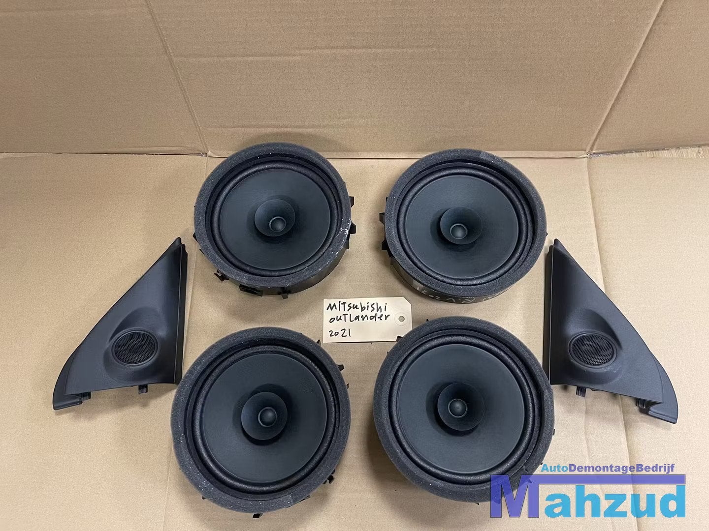 MITSUBISHI OUTLANDER PHEV Speaker speakerset 2015-2021, Info@mitsubishi-motors.com, Gebruikt, Mitsubishi Motors Corporation, Ophalen of Verzenden
