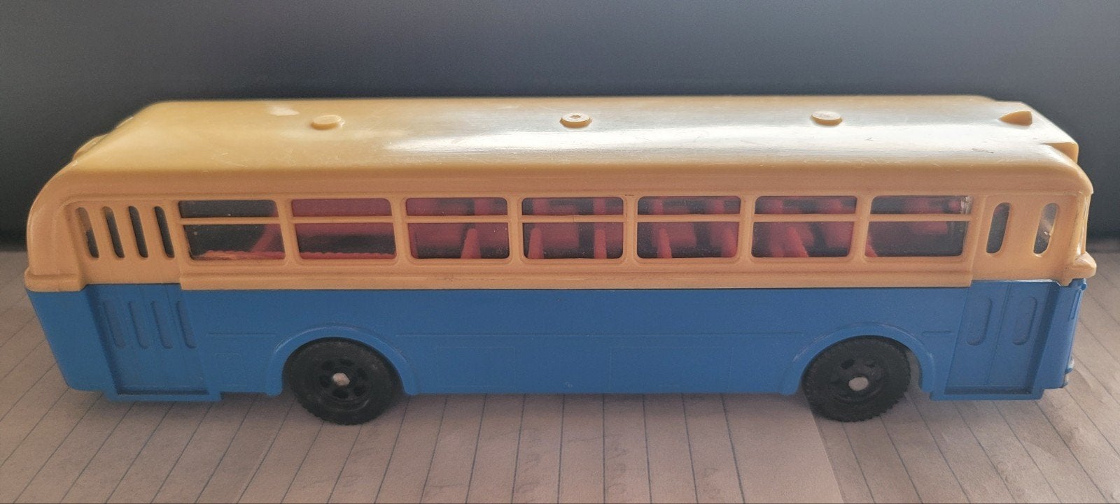 Siku Büssing Trambus 6500T V39 . 1955 / 1969 mooie staat., Ophalen of Verzenden, Gebruikt, Bus of Vrachtwagen, SIKU