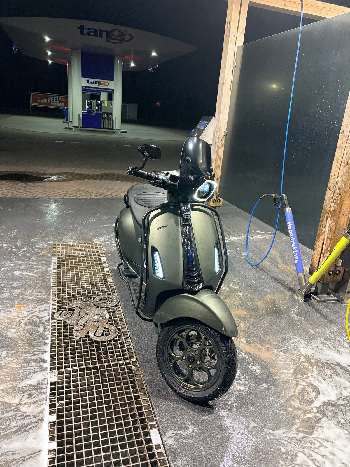 Vespa Sprint 2021 50cc, Overige modellen, Maximaal 45 km/u, Ophalen of Verzenden, Zo goed als nieuw
