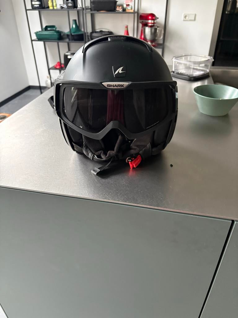 Shark motorhelm maat S, Jethelm, Shark, Ophalen of Verzenden, S