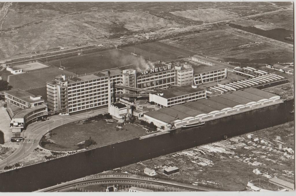 1965 van nelle rotterdam fabriek en kantoor, Ophalen of Verzenden, 1960 tot 1980, Ongelopen, Zuid-Holland