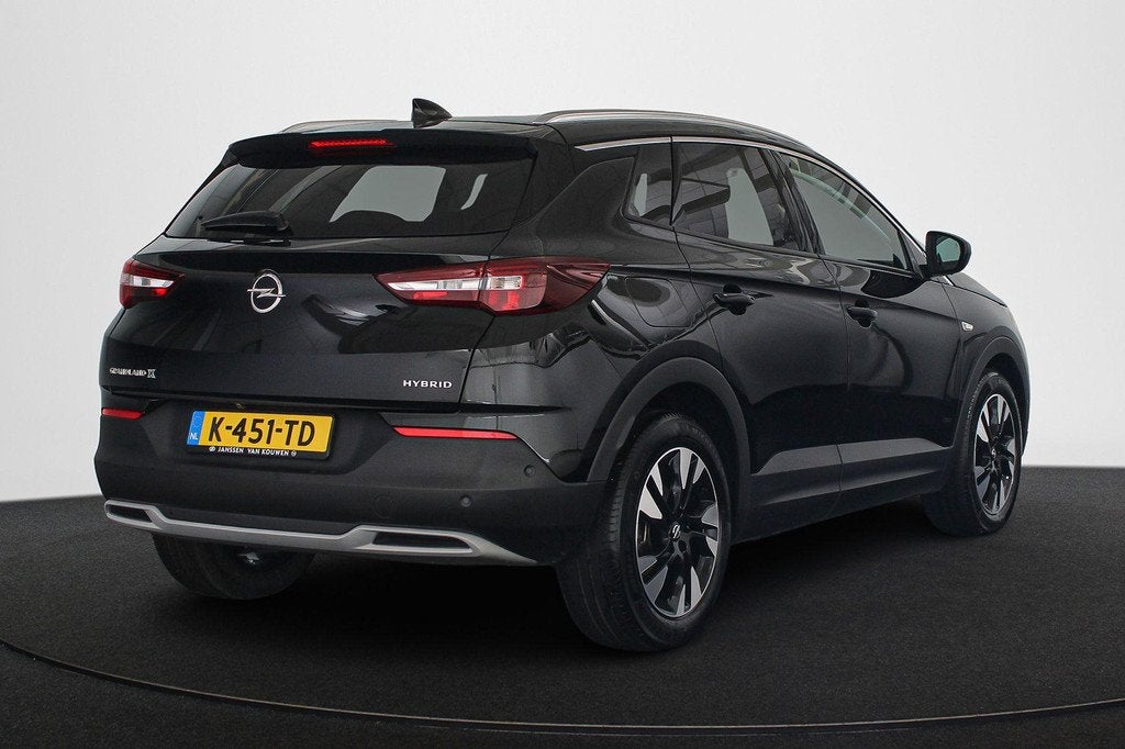 Opel Grandland X 1.6 Turbo Hybrid Business Elegance Stoelver, Auto's, Opel, 228 pk, Euro 6, 4 cilinders, Leder en Stof
