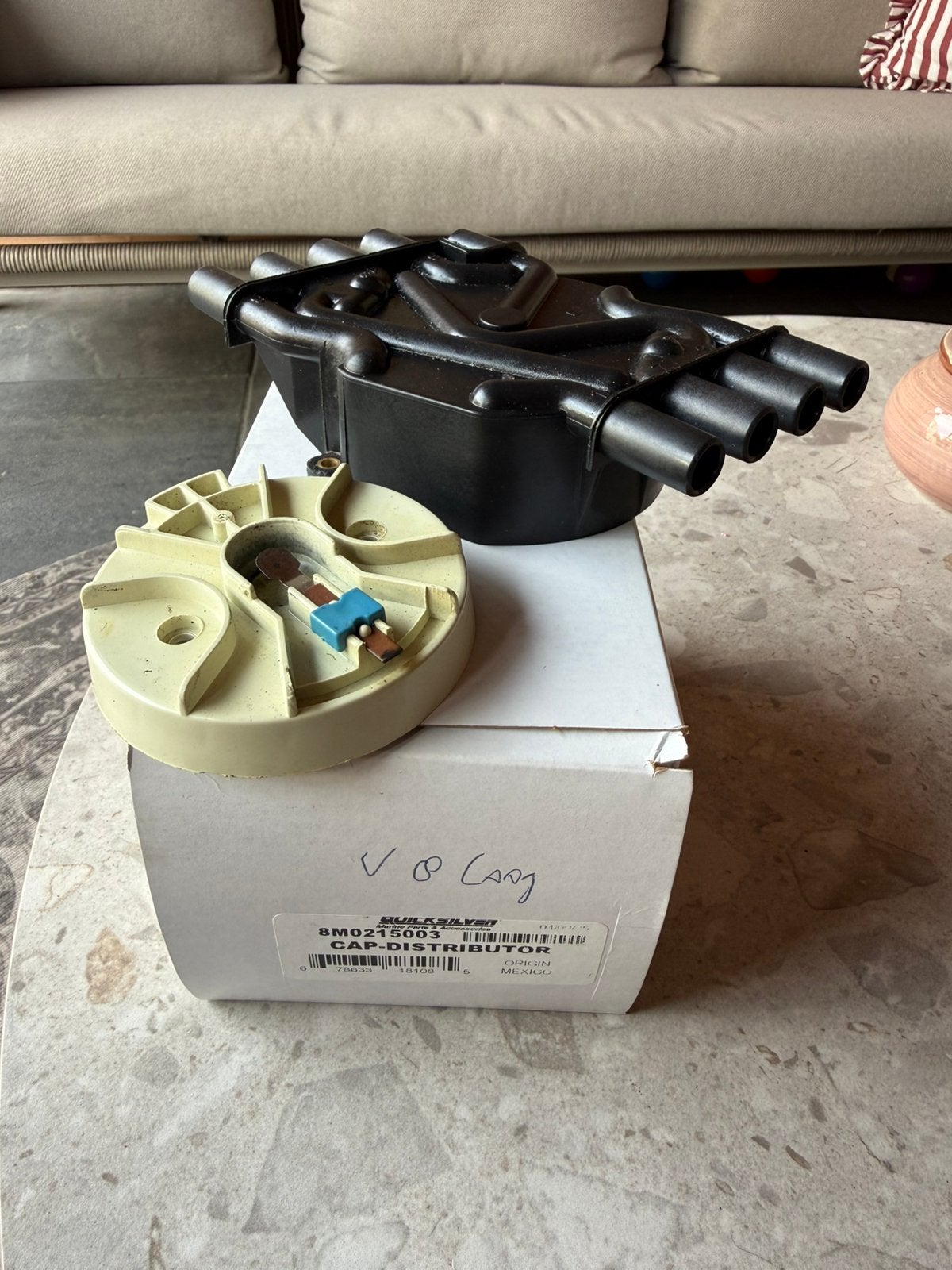 Verdeelkap en rotor Mercruiser V8 8m0215003, Ophalen, Nieuw, Motor en Techniek