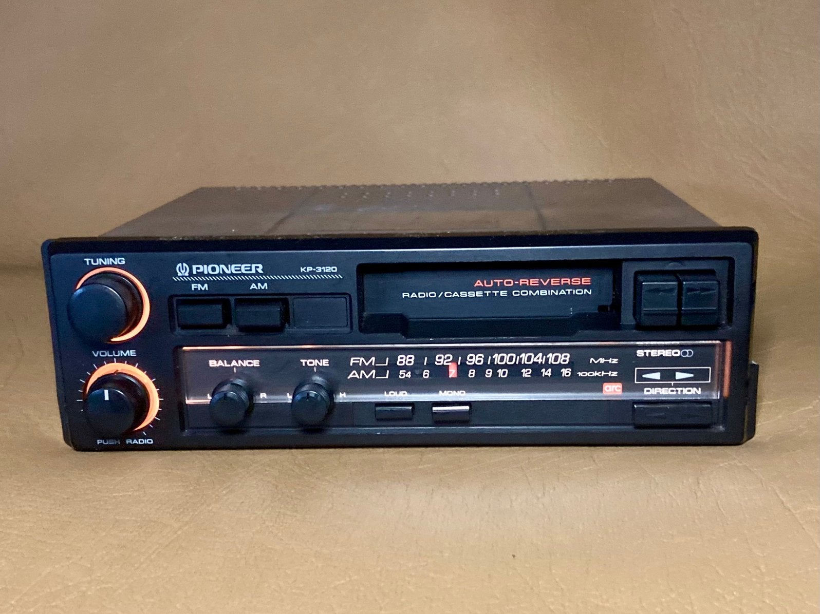 Pioneer KP 3120 Radio Cassette Speler, Auto diversen, Autoradio's, Ophalen of Verzenden, Gebruikt