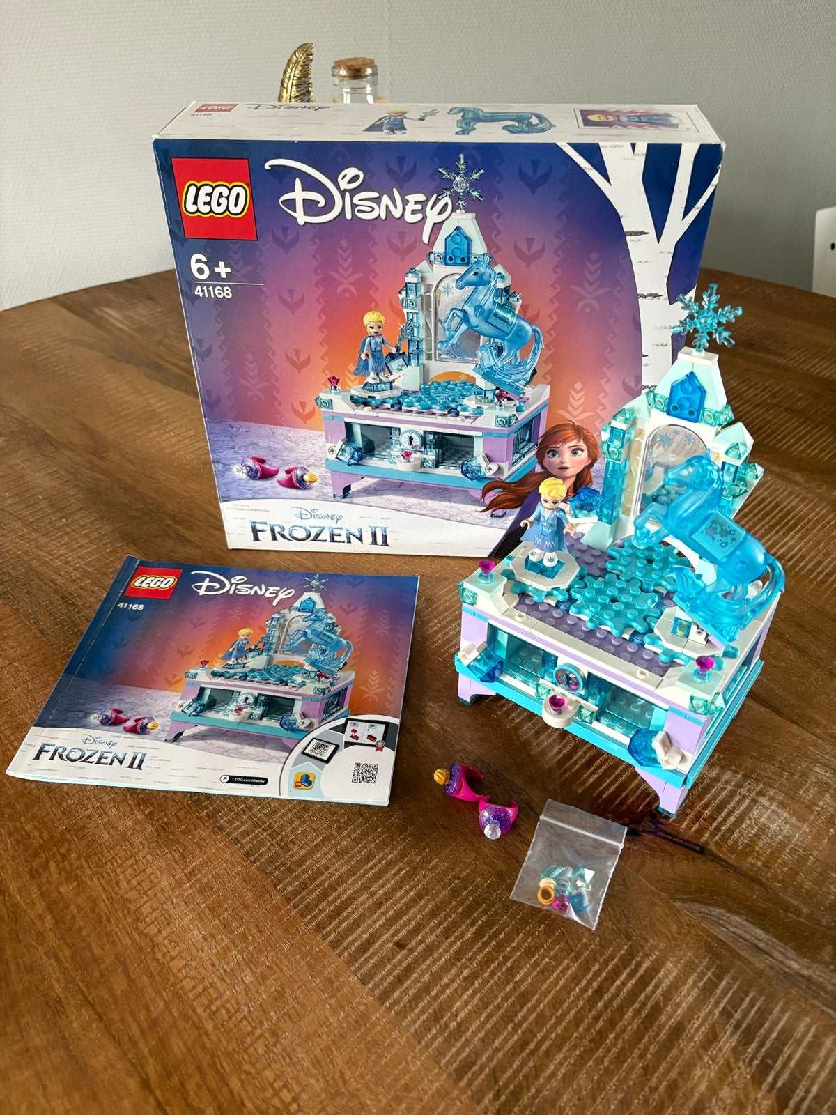 COMPLEET! 41168 LEGO Disney Frozen - Elsa's Sieradendoos, Ophalen of Verzenden, Zo goed als nieuw