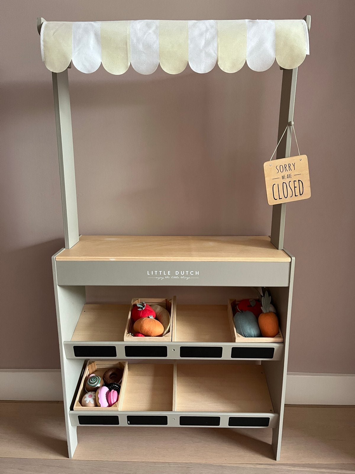 Little Dutch Marktkraam met accessoires, Ophalen, Gebruikt, Jongen of Meisje