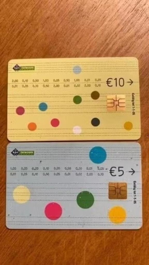 2 telefoonkaarten: munten - biljetten-2005, Ophalen of Verzenden