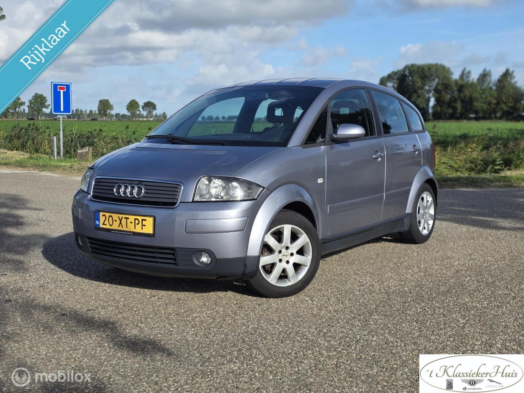 Audi A2 1.4 airco, Auto's, Stof, 31 €/maand, 4 cilinders, 4 stoelen