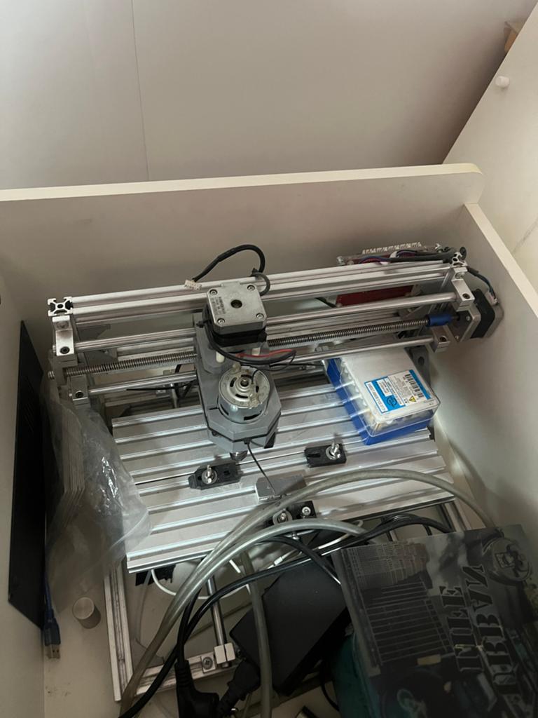 Cnc freesmachine  3020, Doe-het-zelf en Verbouw, Ophalen, Gebruikt