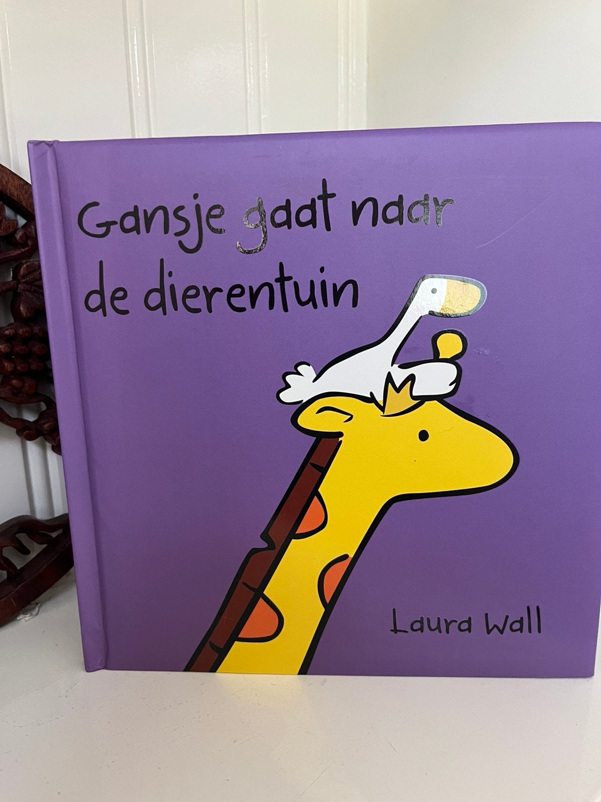 Laura Wall - Gansje naar de dierentuin, Boeken, Gelezen, Ophalen of Verzenden, 3 tot 4 jaar, Laura Wall