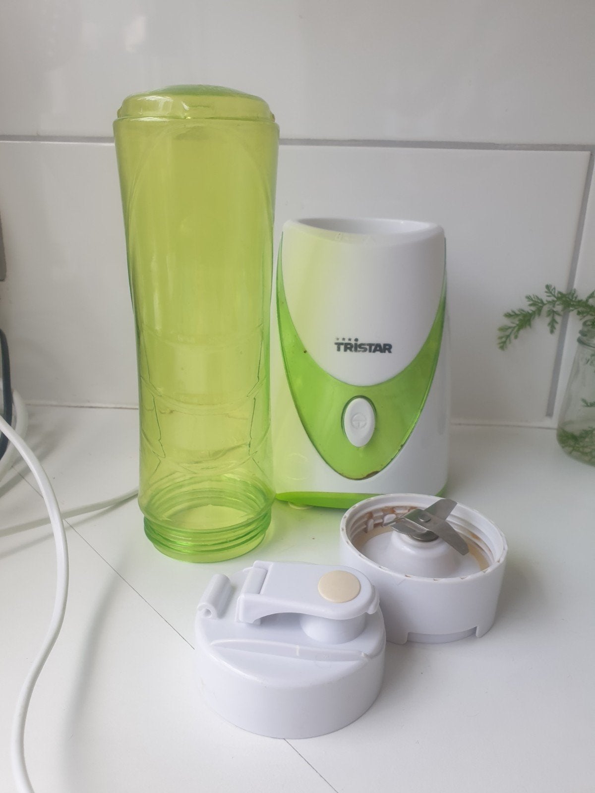 Tristar mini blender / nutribullet, Witgoed en Apparatuur, Ophalen of Verzenden, Zo goed als nieuw, Blender to go