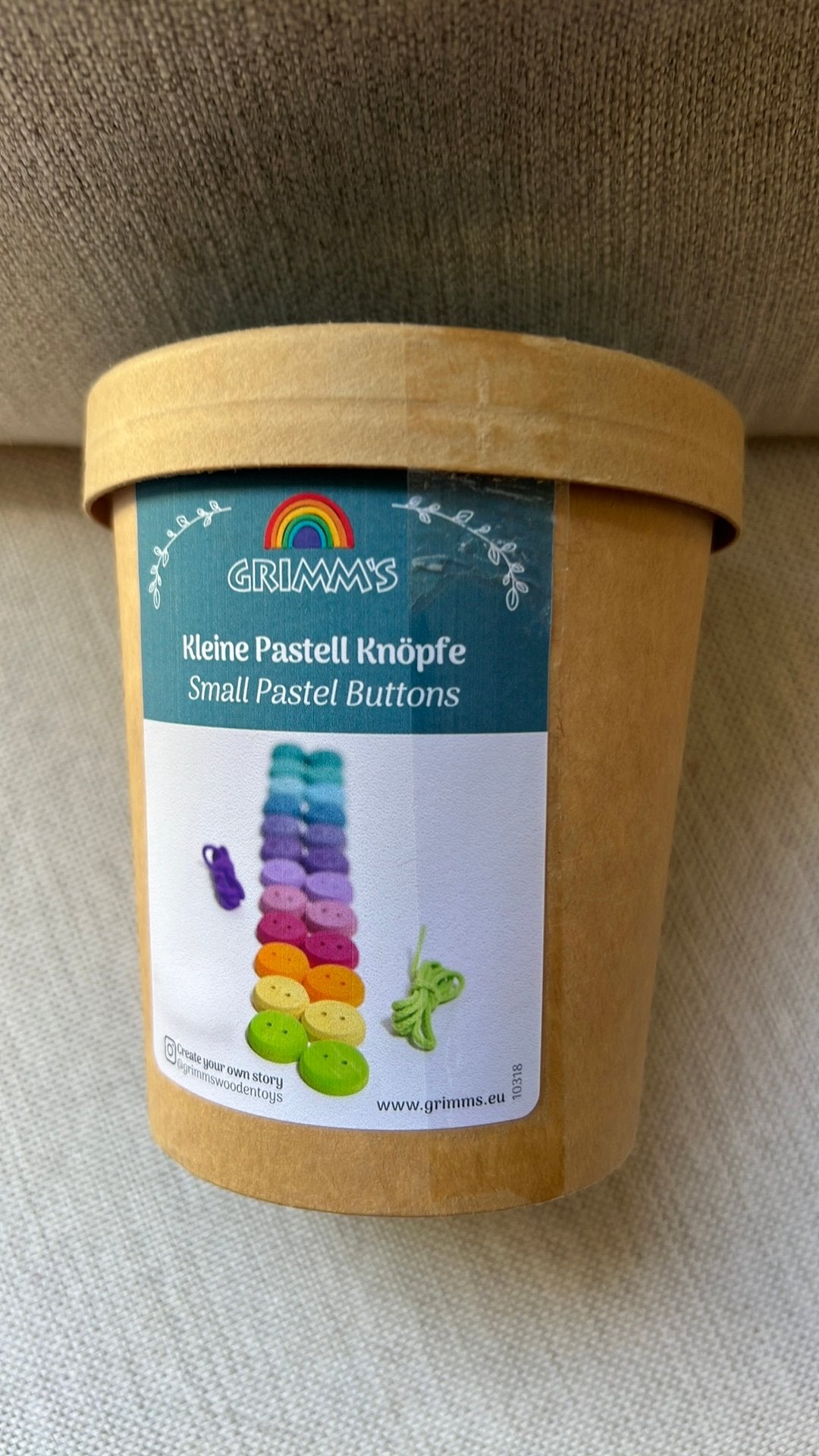Grimm’s knopen pastel NIEUW, Ophalen of Verzenden, Nieuw