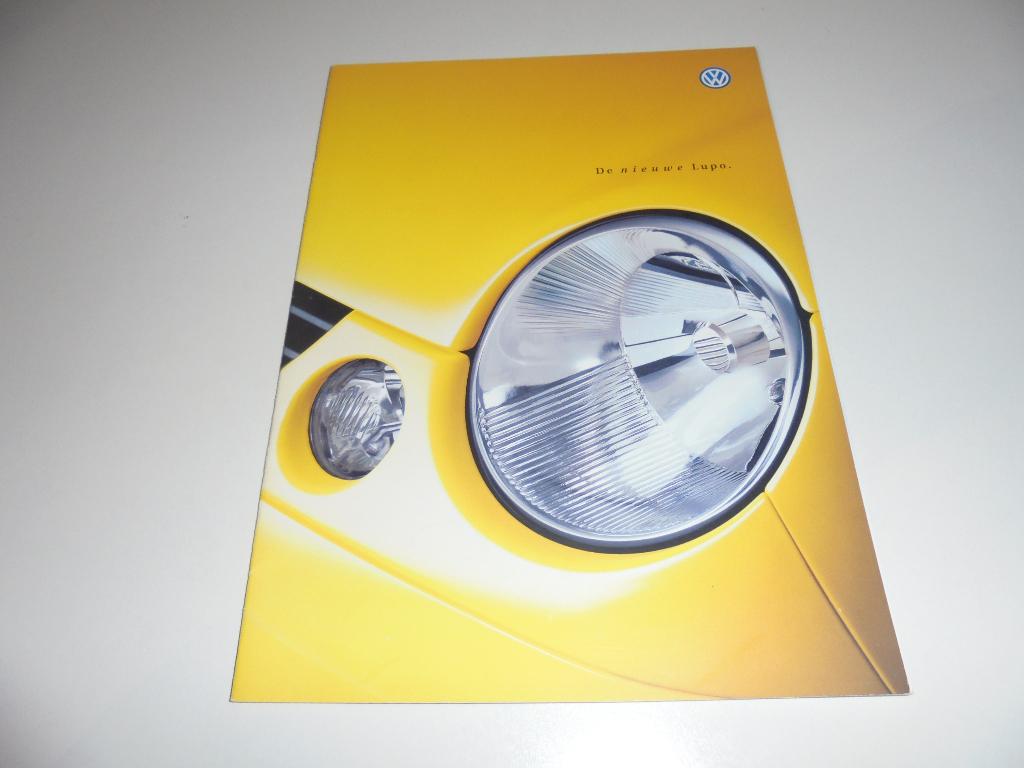 brochure Volkswagen Lupo  1999, Ophalen of Verzenden, Nieuw, Volkswagen