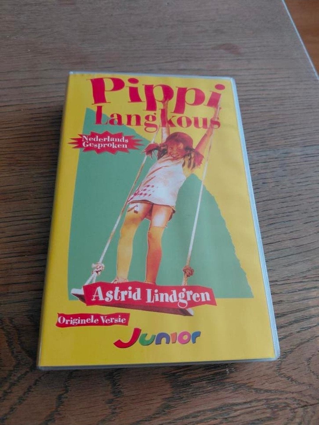 Pippi Langkous videoband. Originele versie., Gebruikt, Alle leeftijden, Ophalen of Verzenden, Kinderprogramma of -film