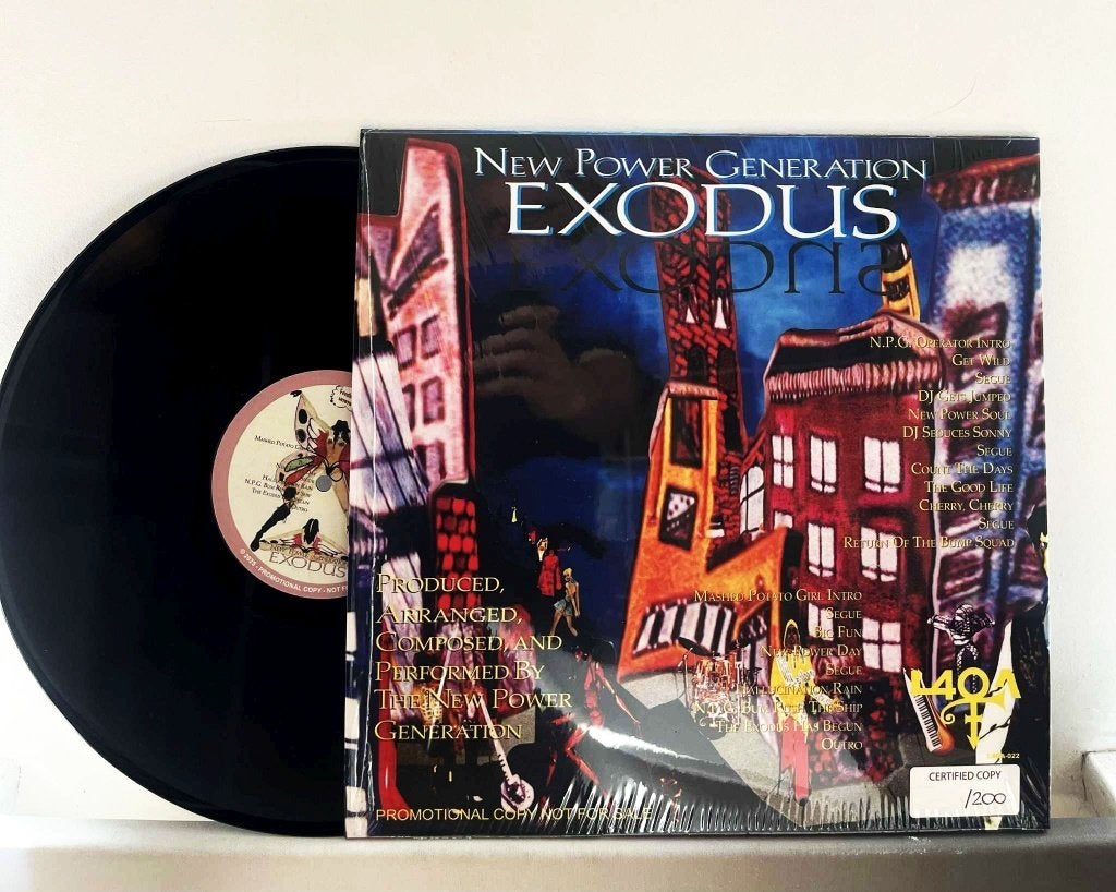 Prince - Exodus Vinyl LP (Limited Numbered Reprint) Sealed, LP, Import, 12 inch, Nieuw in verpakking