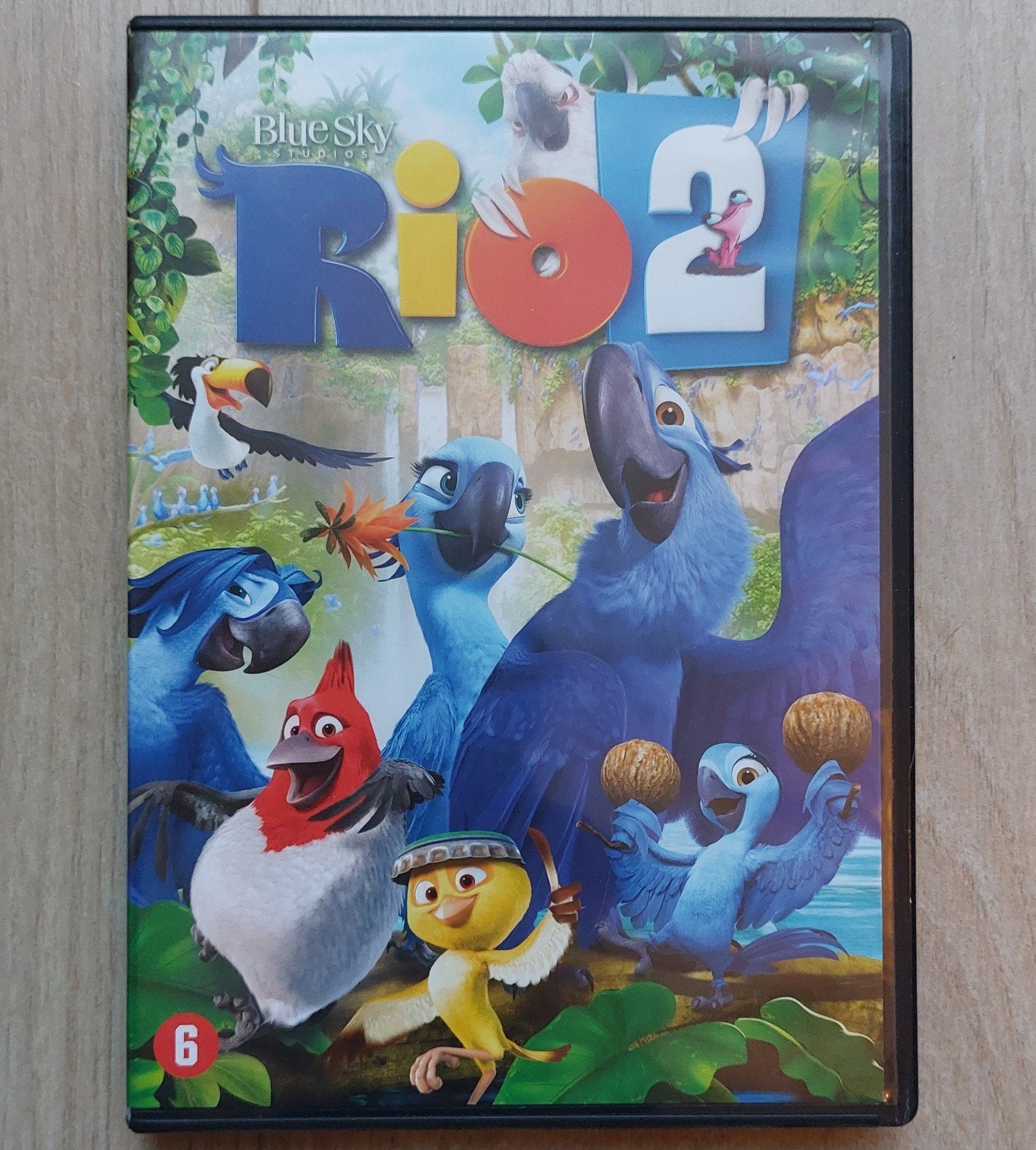 DVD - Rio 2 - Blue Sky Studios, Europees, Tekenfilm, Ophalen of Verzenden, Zo goed als nieuw