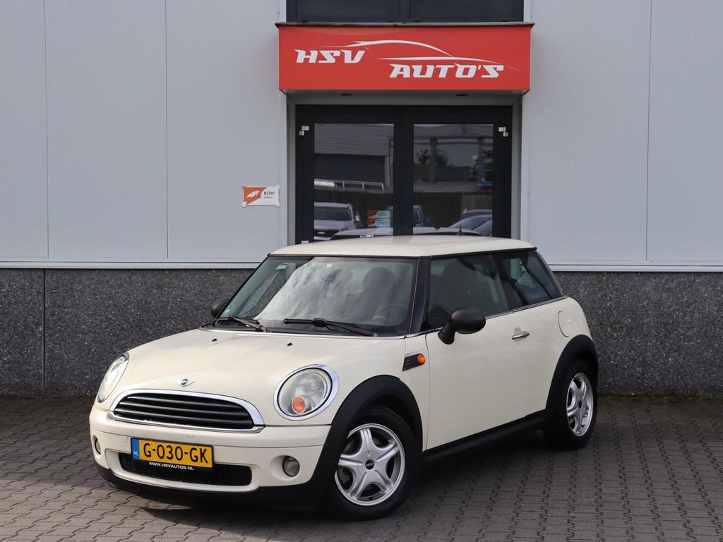 Mini Mini 1.4 One Anniversary Business airco LM, Auto's, Mini, Voorwielaandrijving, Navigatiesysteem, 4 cilinders, 4 stoelen