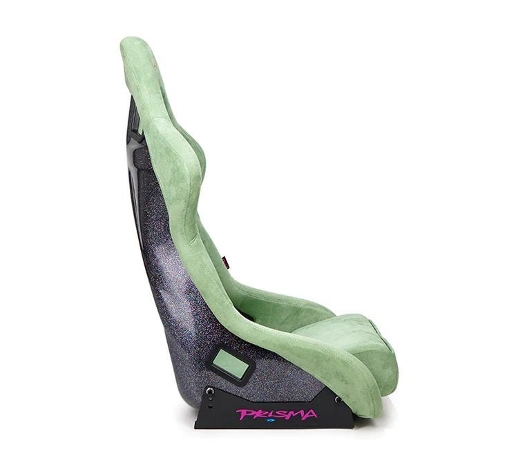 NRG Prisma Cosmo Alcantara Olijf groen Kuipstoel Sportstoel, Auto diversen, Ophalen of Verzenden