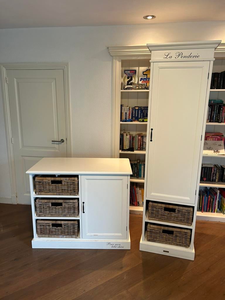 BABYKAMER , COMMODE+HANGKAST, 50 tot 70 cm, Ophalen of Verzenden, 90 tot 105 cm, 100 cm of meer
